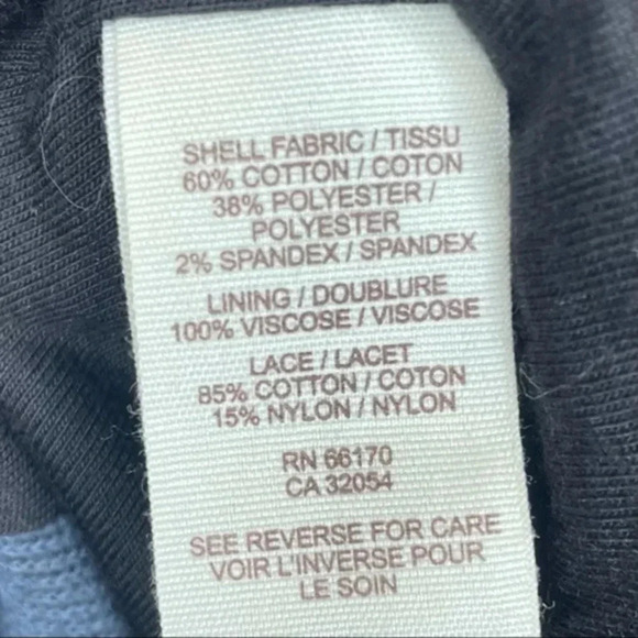 We The Free Blue Double Breasted Victorian Lace Cropped Jacket - Picture 9 of 10